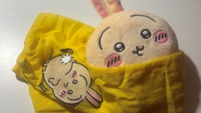 ちいかわ エコバッグ入りおかおマスコット（うさぎ）♪