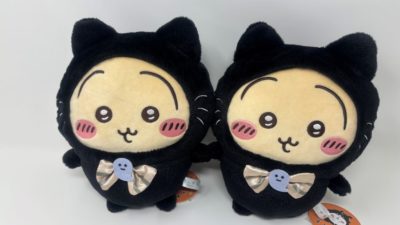 ちいかわ　黒ネコ ぬいぐるみ うさぎ ツインズ(=^・^=)