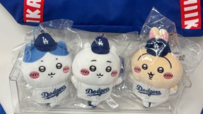 ちいかわ × ドジャーズ　祝優勝 🎉