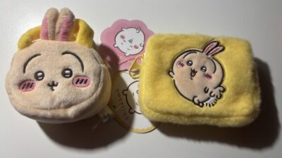 ちいかわ ふわふわミニポーチ うさぎゲットできました！